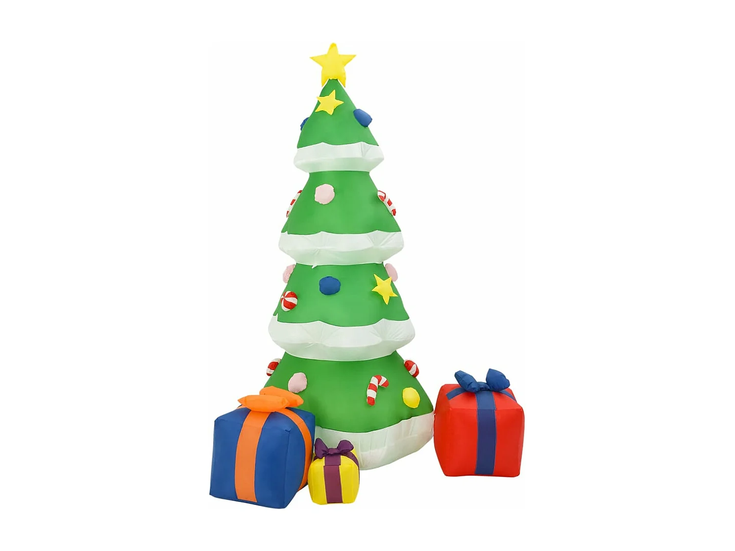 Albero di Natale gonfiabile con LED Int/Ext 240 cm