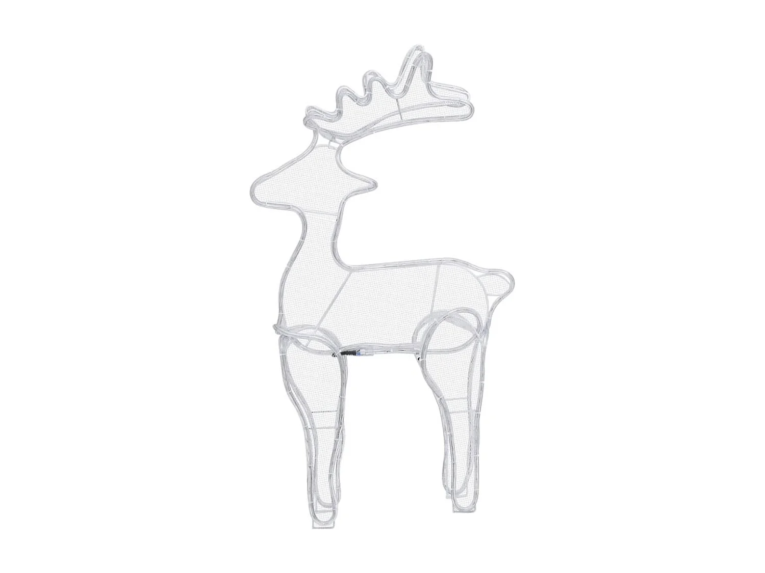Decorazione natalizia Renna con rete 306 LED 60x24x89 cm
