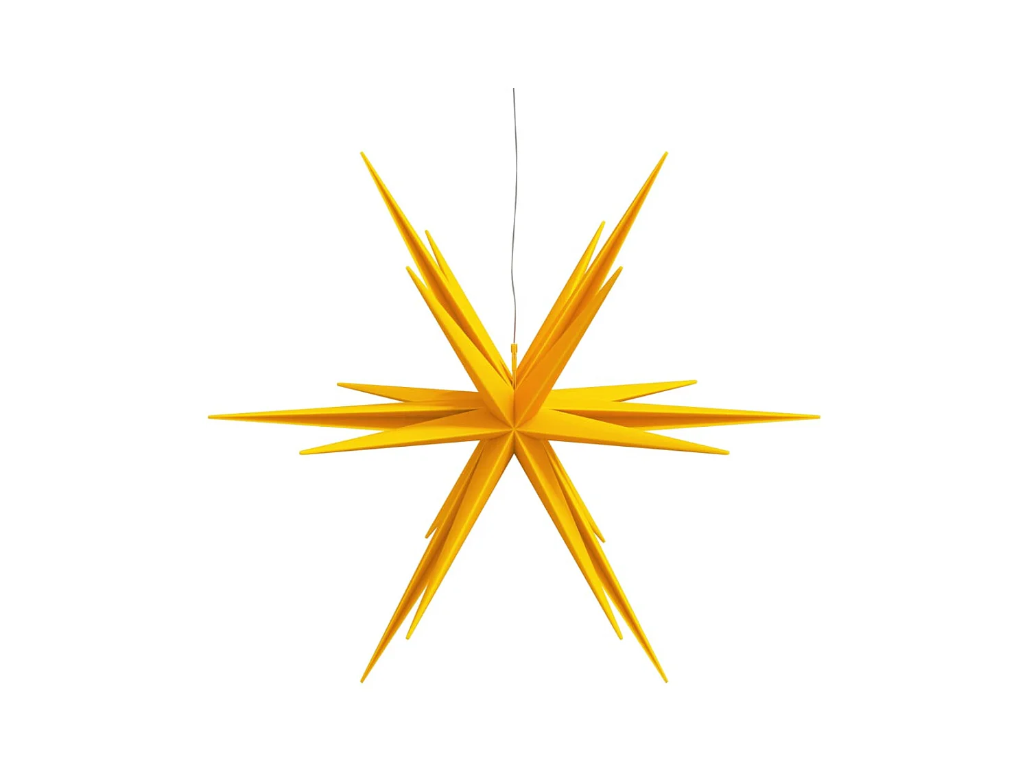 Lumière de Noël avec LED pliable jaune 100 cm