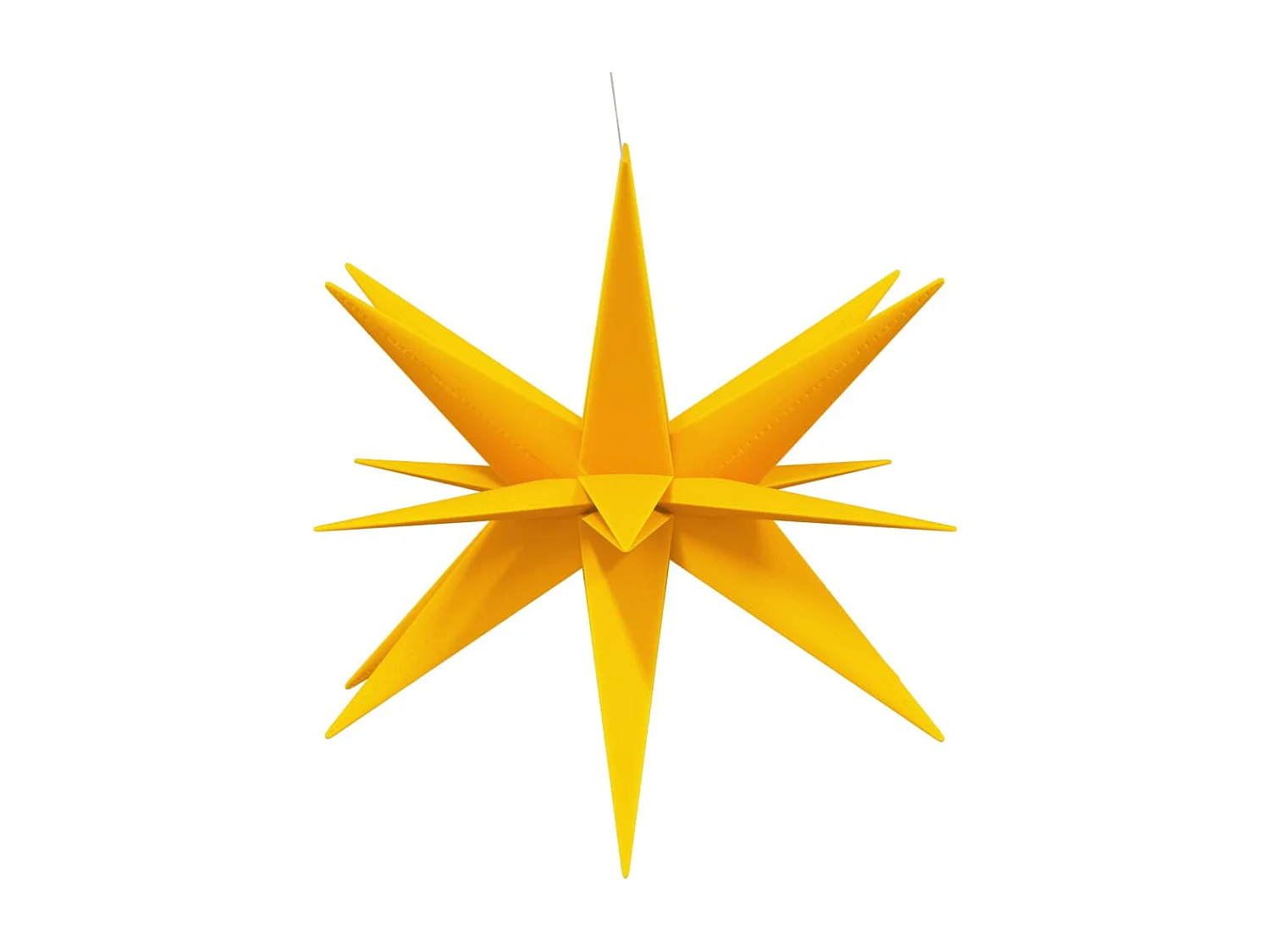 Lumière de Noël avec LED pliable jaune 100 cm