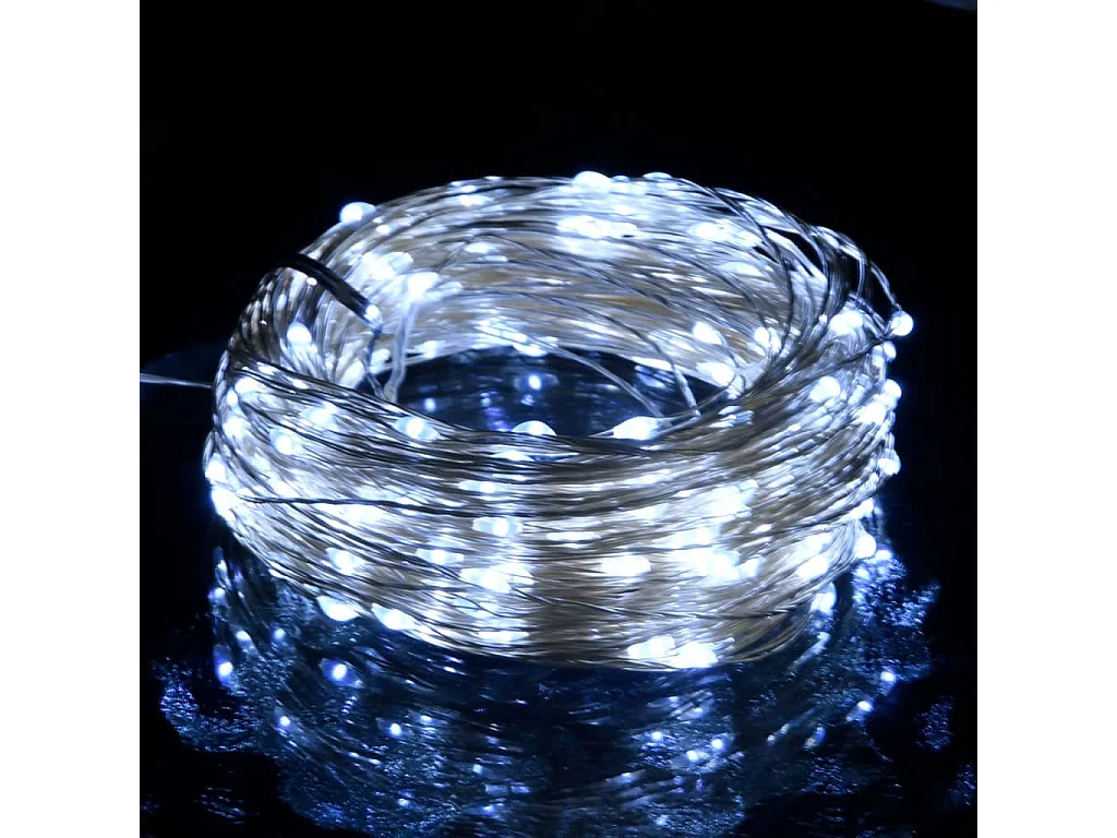 Guirlande LED avec 150 LED Blanc froid 15 m