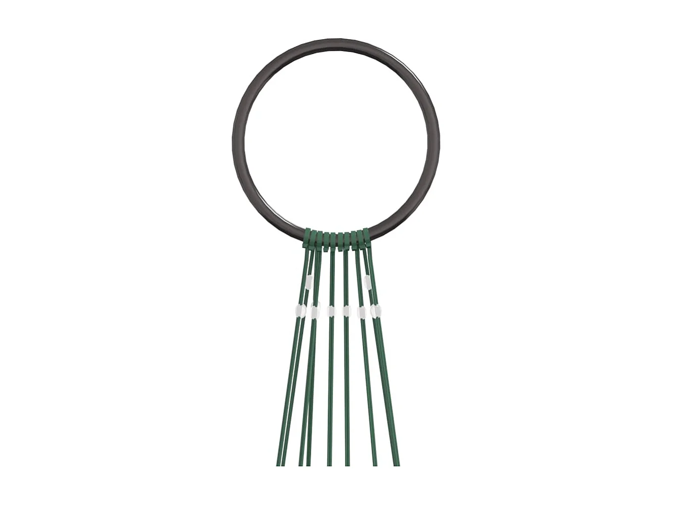 Albero di Natale su pennone 310 LED Blu 300 cm