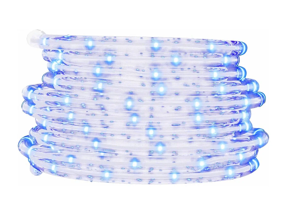 Cordón luminoso con 480 LEDs blanco frío 20 m PVC