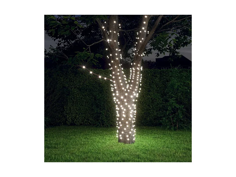 Lampes solaires 2 pcs 2x200 LED Blanc froid Intérieur Extérieur