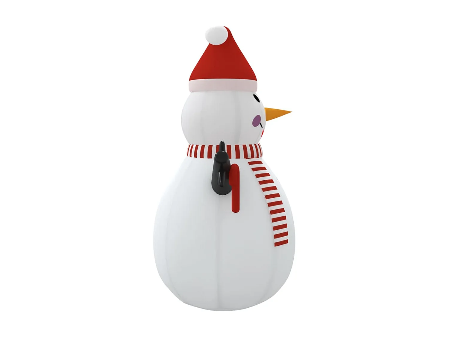 Muñeco de nieve inflable con LED 360 cm