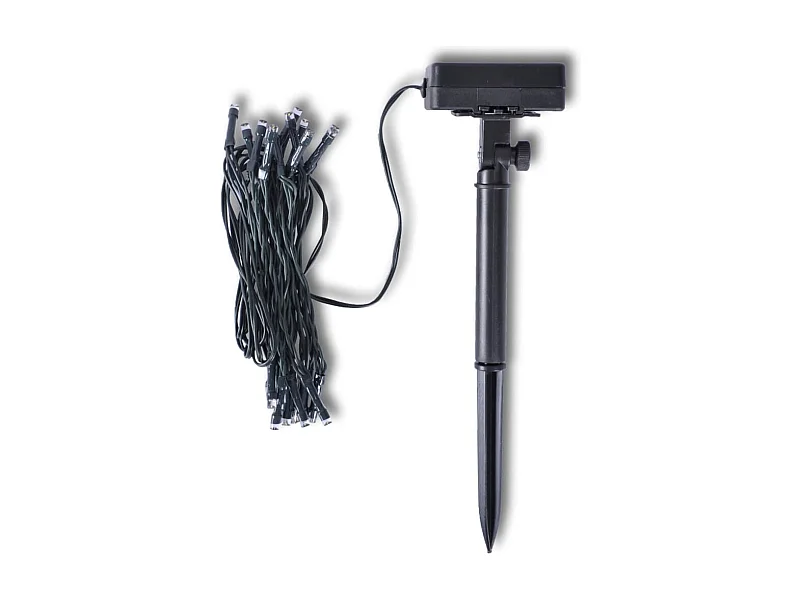 LED-Solar-Lichterkette 24 Lichter 3,8 m 2 Stk