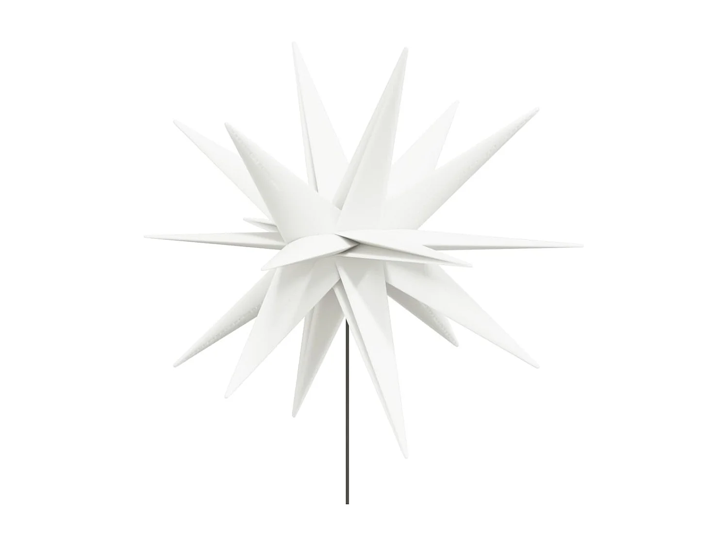 Weihnachtslicht mit weißem faltbarem LED-Stecker 57 cm