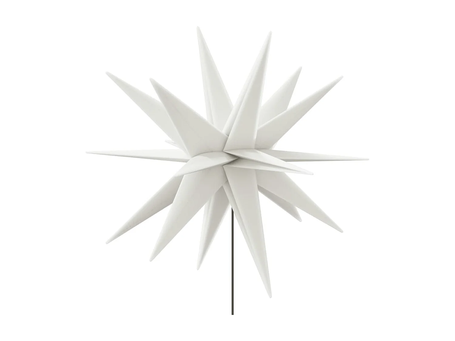 Weihnachtslicht mit weißem faltbarem LED-Stecker 57 cm