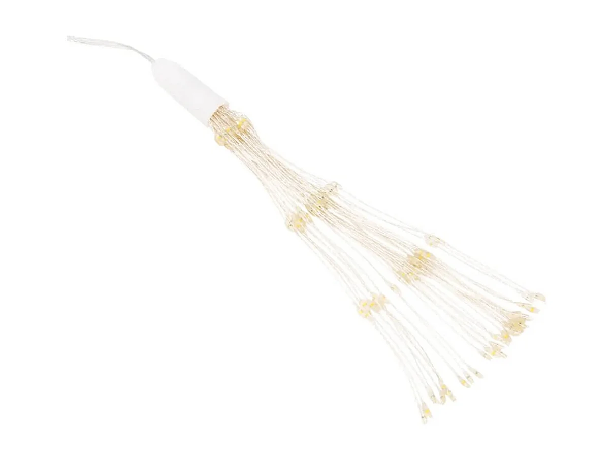 Étoile rayonnante de Noël 140 LED bleu 17 cm