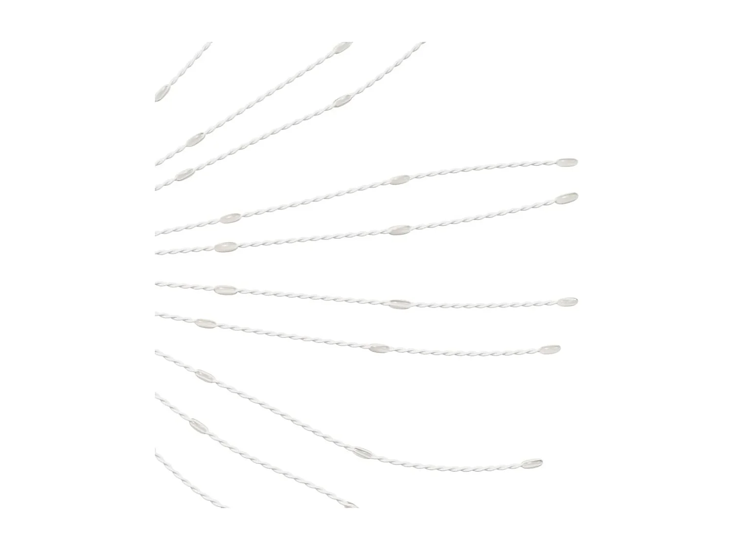 Étoile rayonnante de Noël 140 LED bleu 17 cm