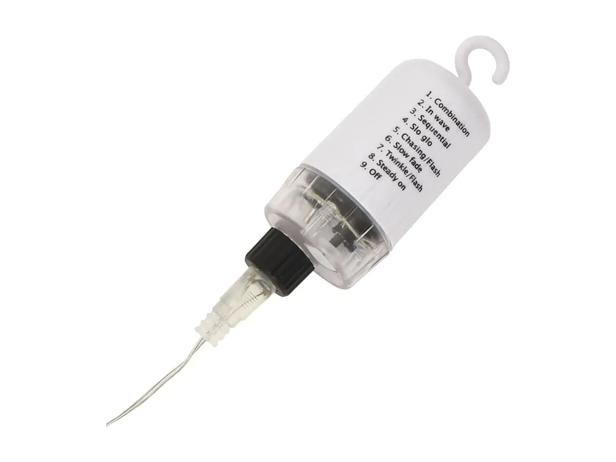 Étoile rayonnante de Noël 140 LED bleu 17 cm