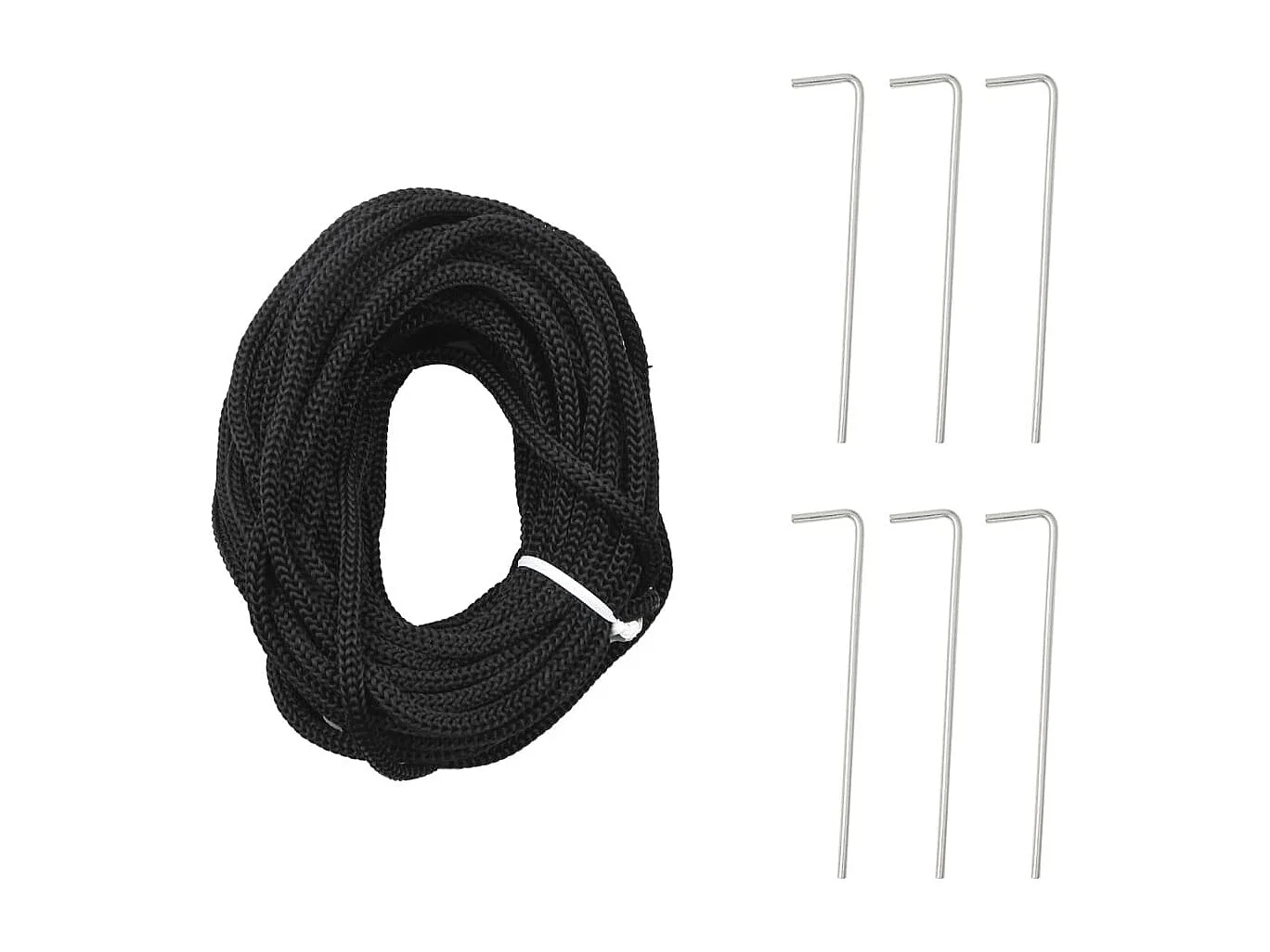 Albero di Natale illuminato con picchetti 220 LED blu 180 cm