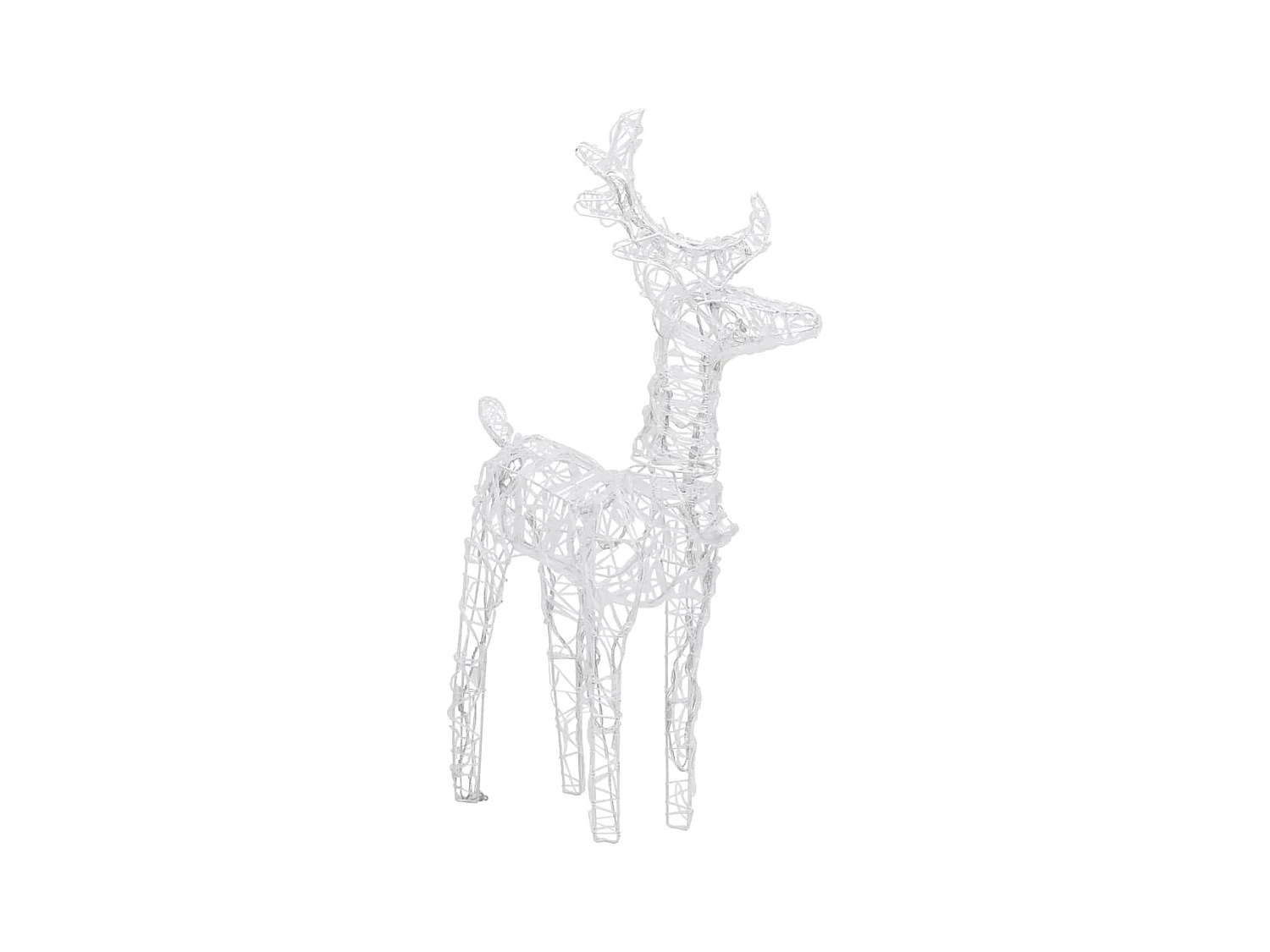 Weihnachtsdekoration mit Rentier und Schlitten 240 LED Acryl