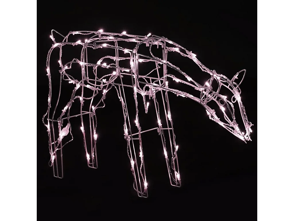 Cordón de luz navideña 3 piezas Reno 229 LED