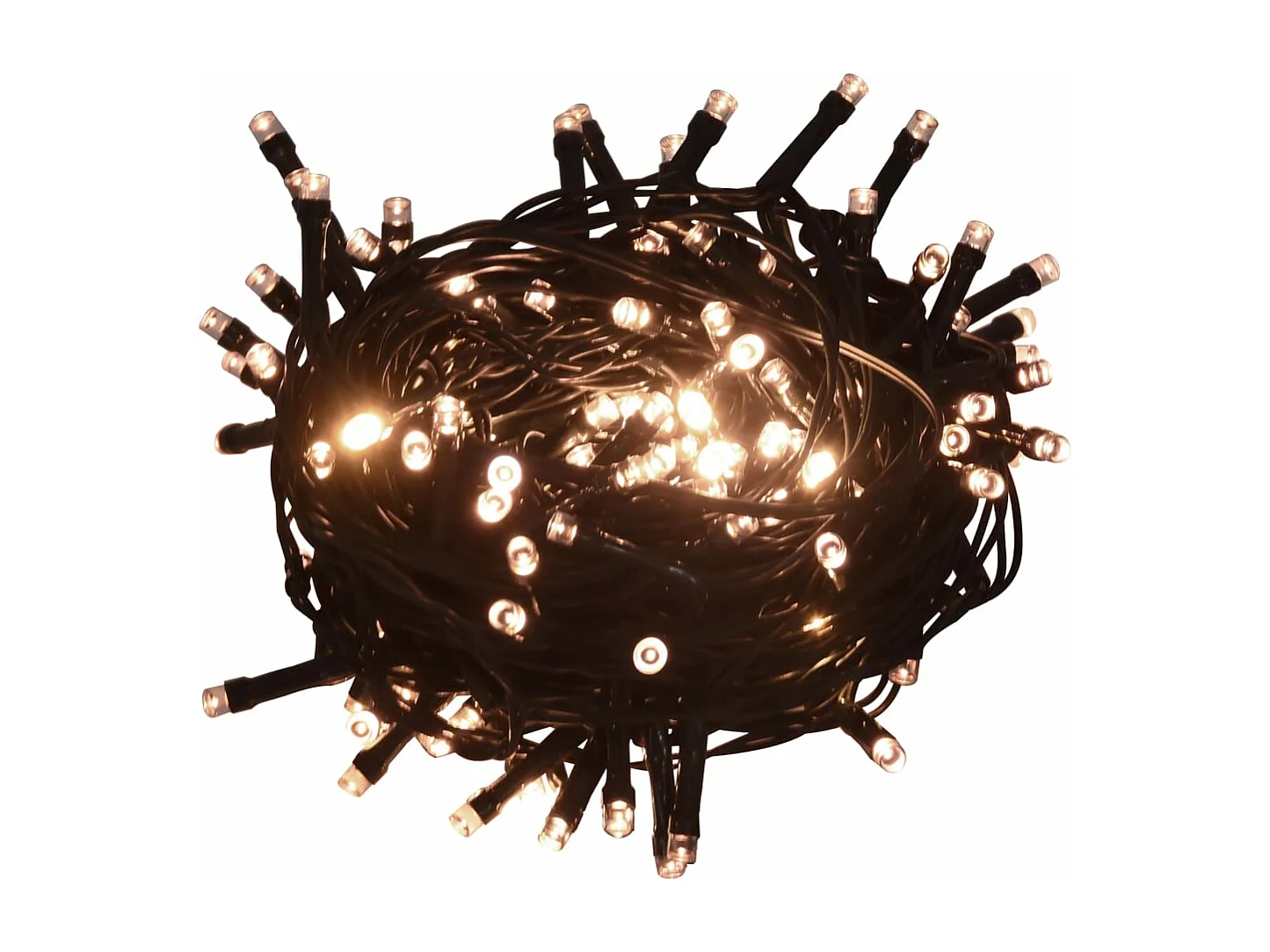 Guirlande lumineuse 2000LED Intérieur/ex. 200m IP44 Blanc chaud