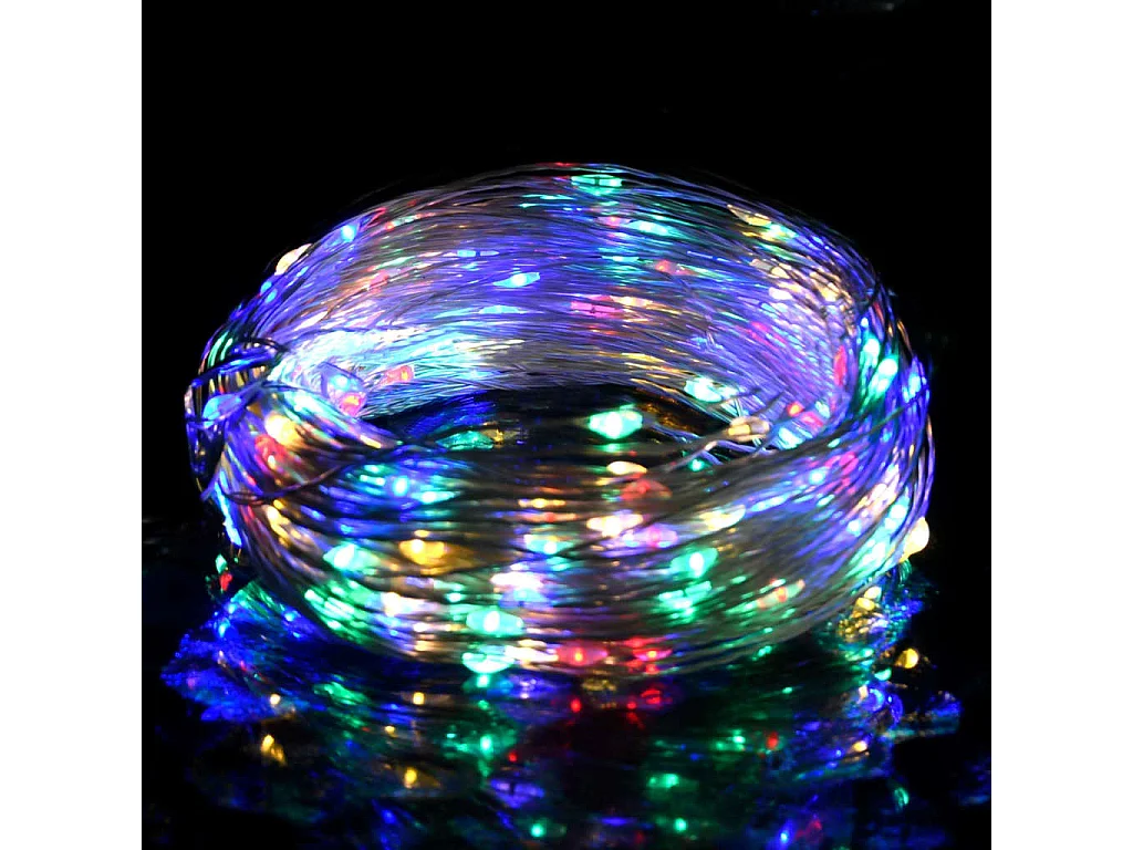 Guirlande LED avec 150 LED Multicolore 15 m