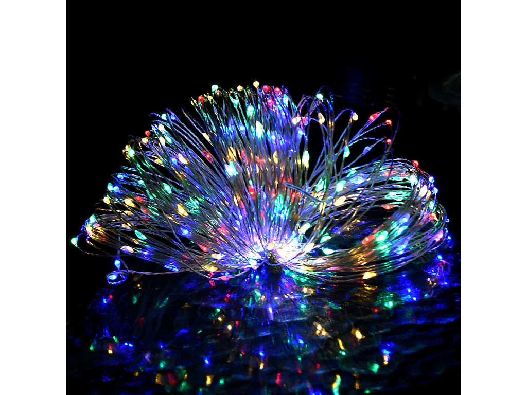 Guirlande LED avec 150 LED Multicolore 15 m