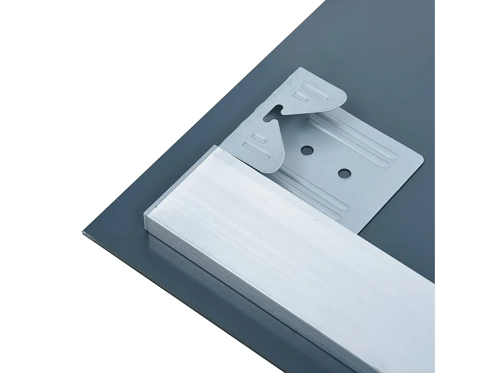 Miroir mural à LED de salle de bain et capteur tactile 100x60cm