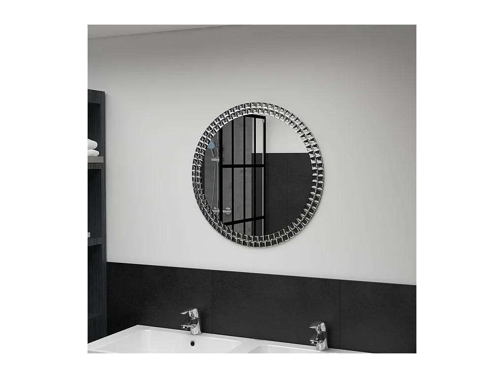 Wandspiegel 60 cm Hartglas
