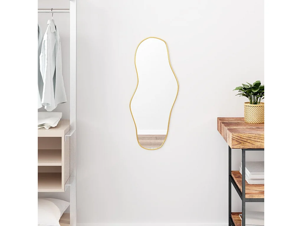 Wandspiegel Golden 70x30 cm