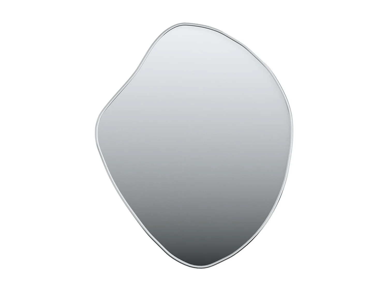 Miroir mural Argenté 50x40 cm