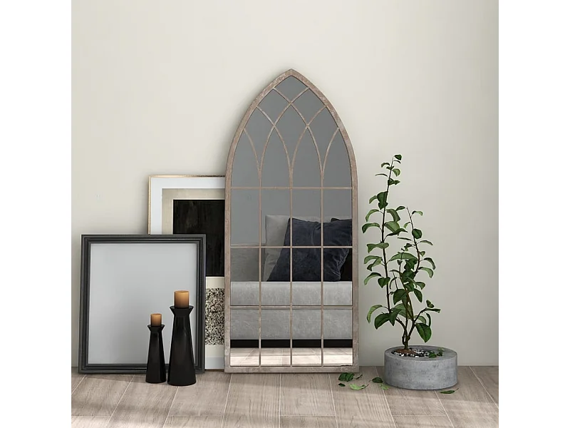 Spiegel Sandfarben 100x45 cm Eisen für den Innenbereich