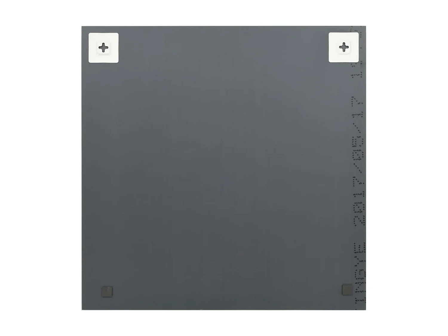 Wandspiegel 40 x 40 cm Quadratisch Glas