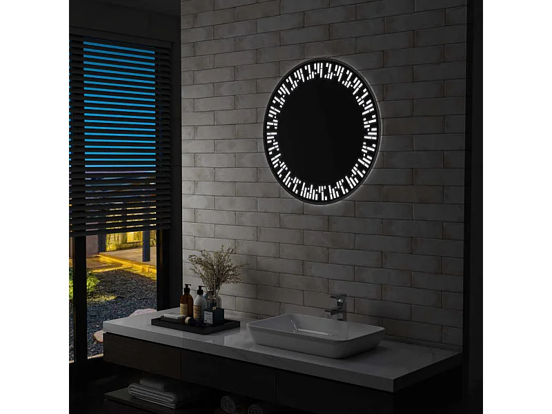 Espelho LED para casa de banho 70 cm