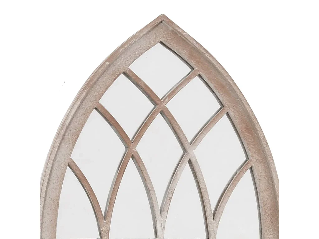 Miroir de jardin Sable 70x30 cm Fer pour utilisation extérieure