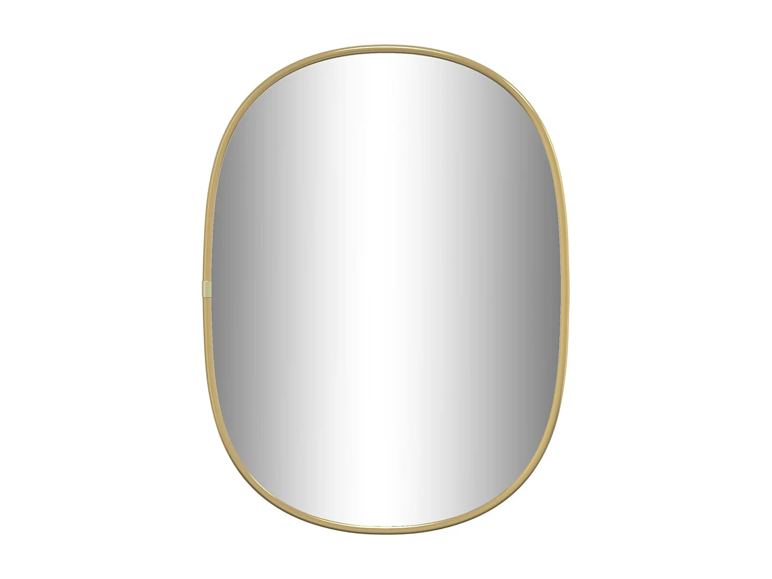 Espejo de pared dorado 40x30 cm