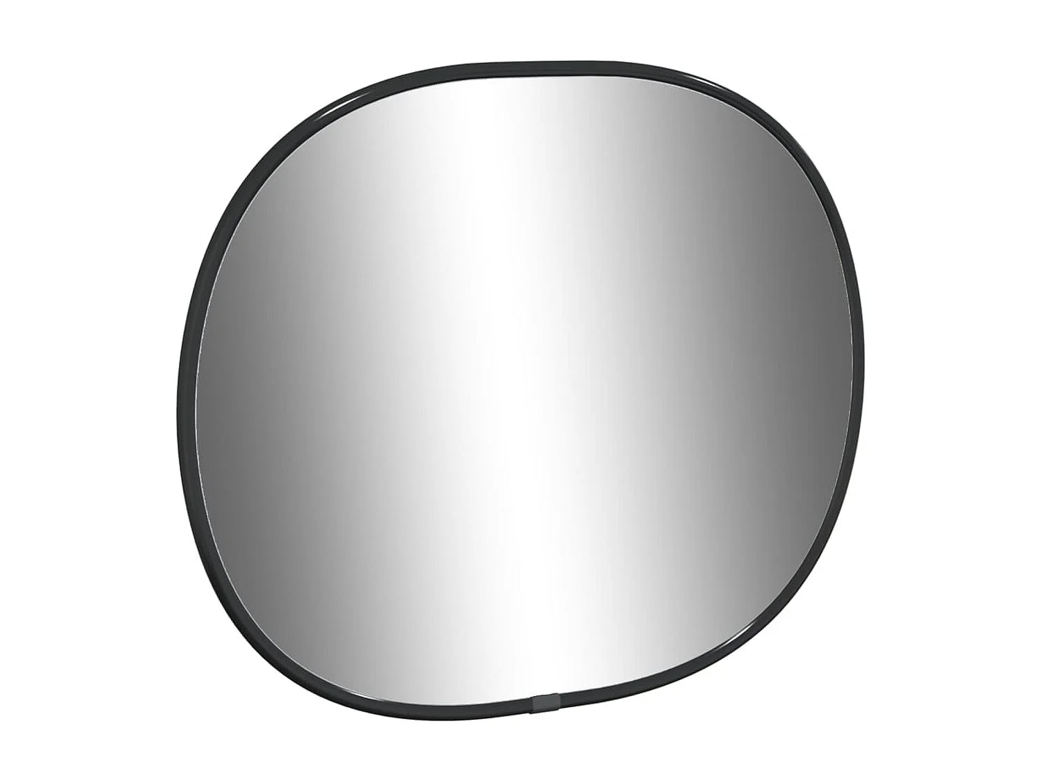 Miroir mural Noir 30x25 cm