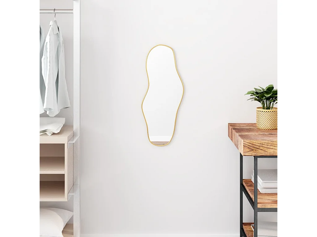 Wandspiegel Golden 60x25 cm