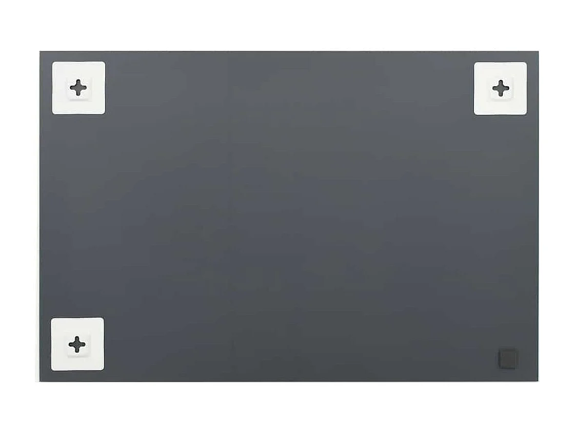 Miroir mural avec lampes LED Rectangulaire Verre