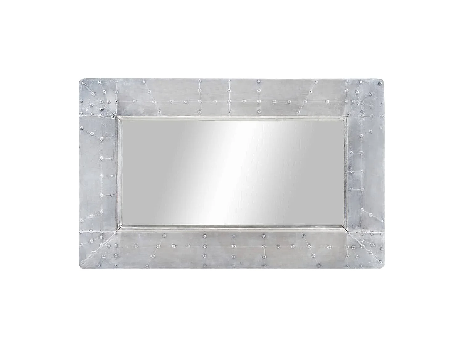 Espelho estilo aviador 80x50 cm metal