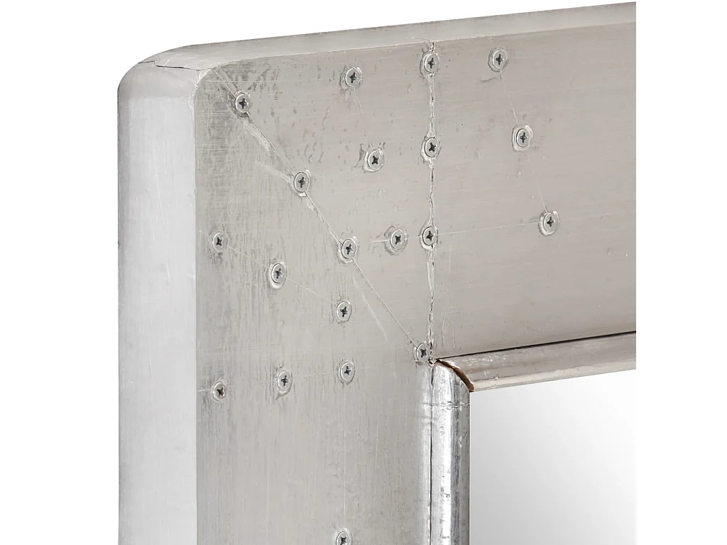 Espelho estilo aviador 80x50 cm metal