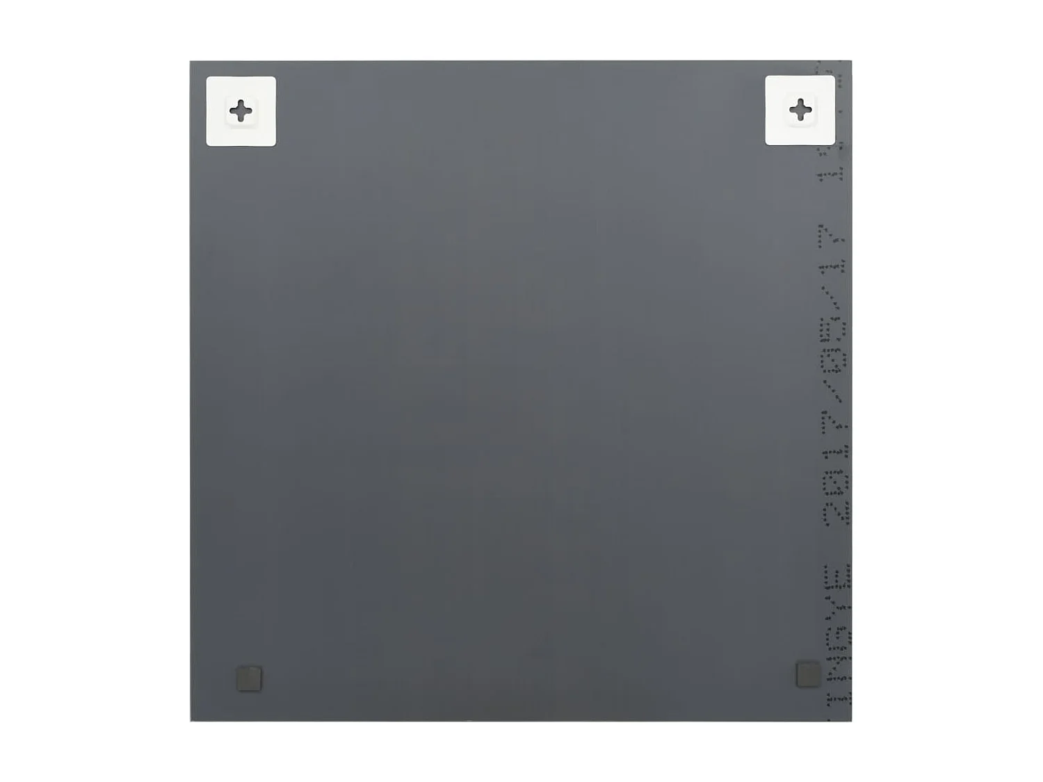 Wandspiegel 2 Stk. 40x40 cm Quadratisch Glas