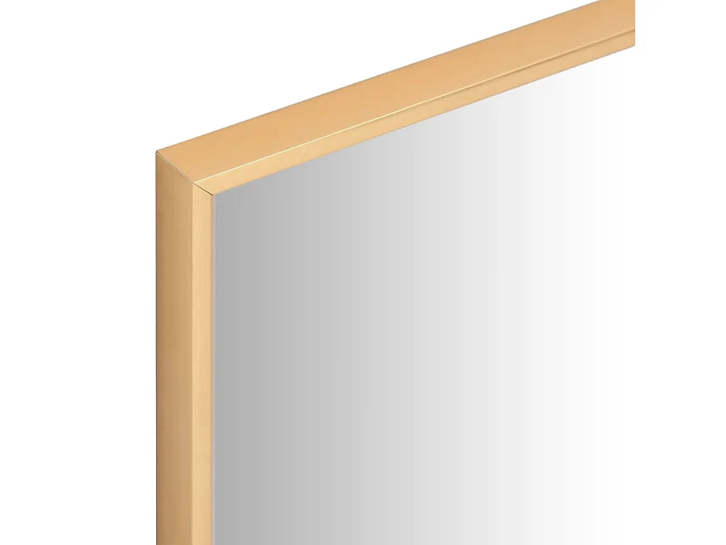 Miroir Doré 40x40 cm