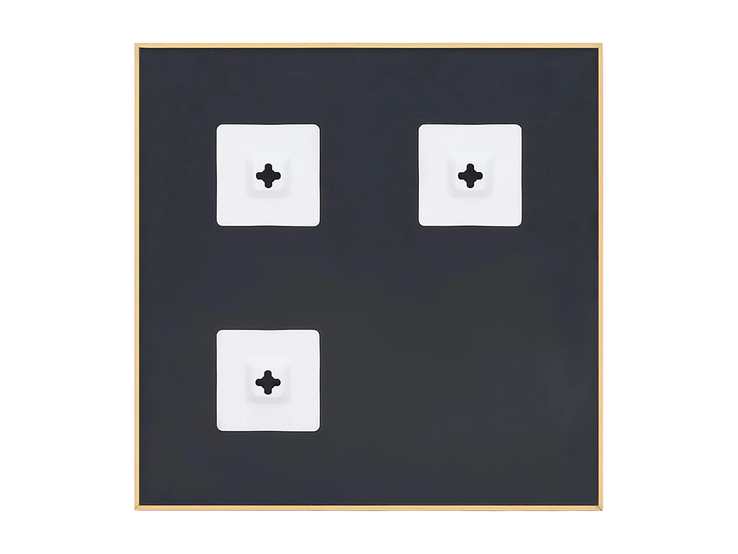 Miroir Doré 40x40 cm