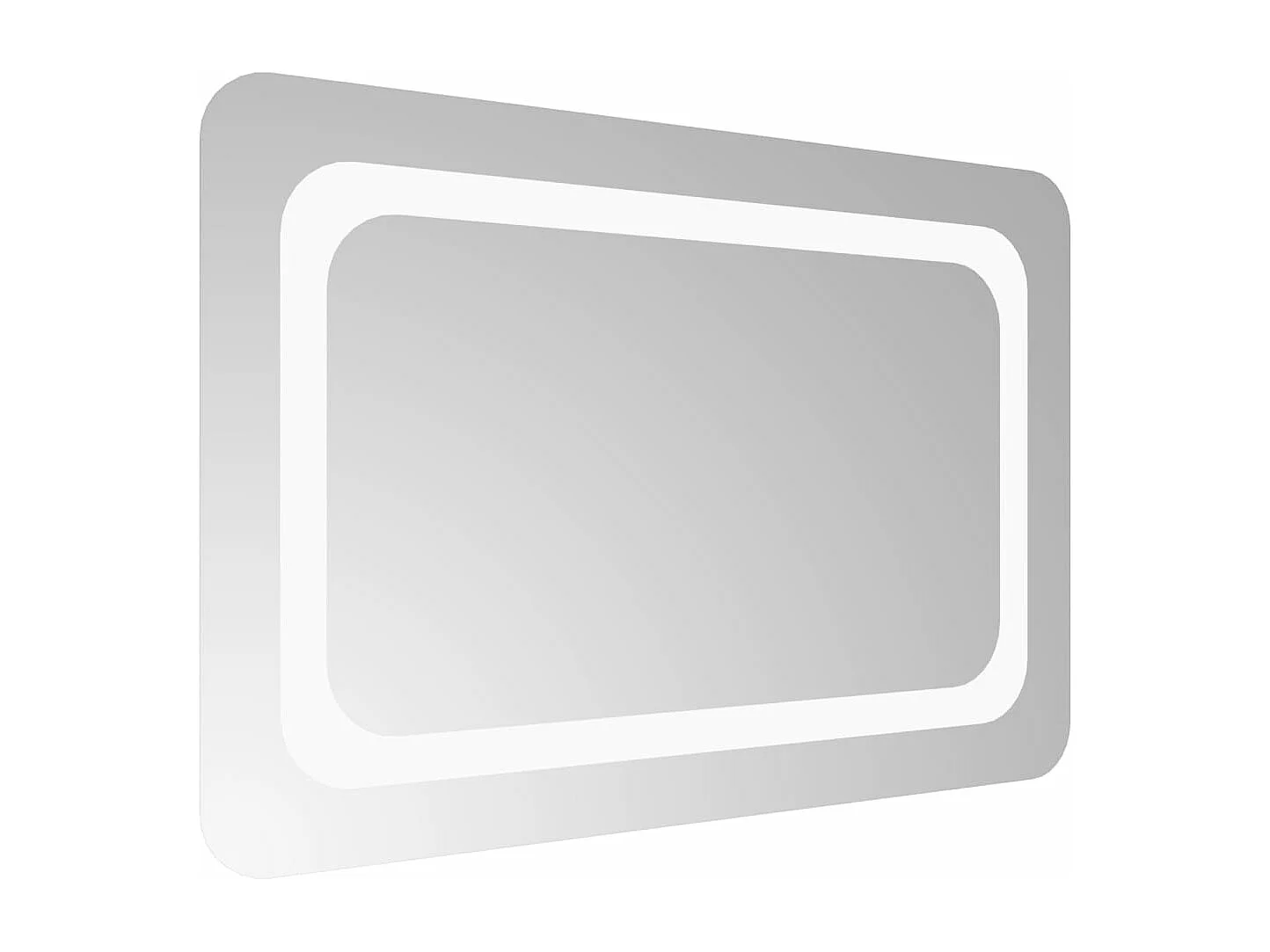 Specchio da Bagno con Luci LED 60x40 cm