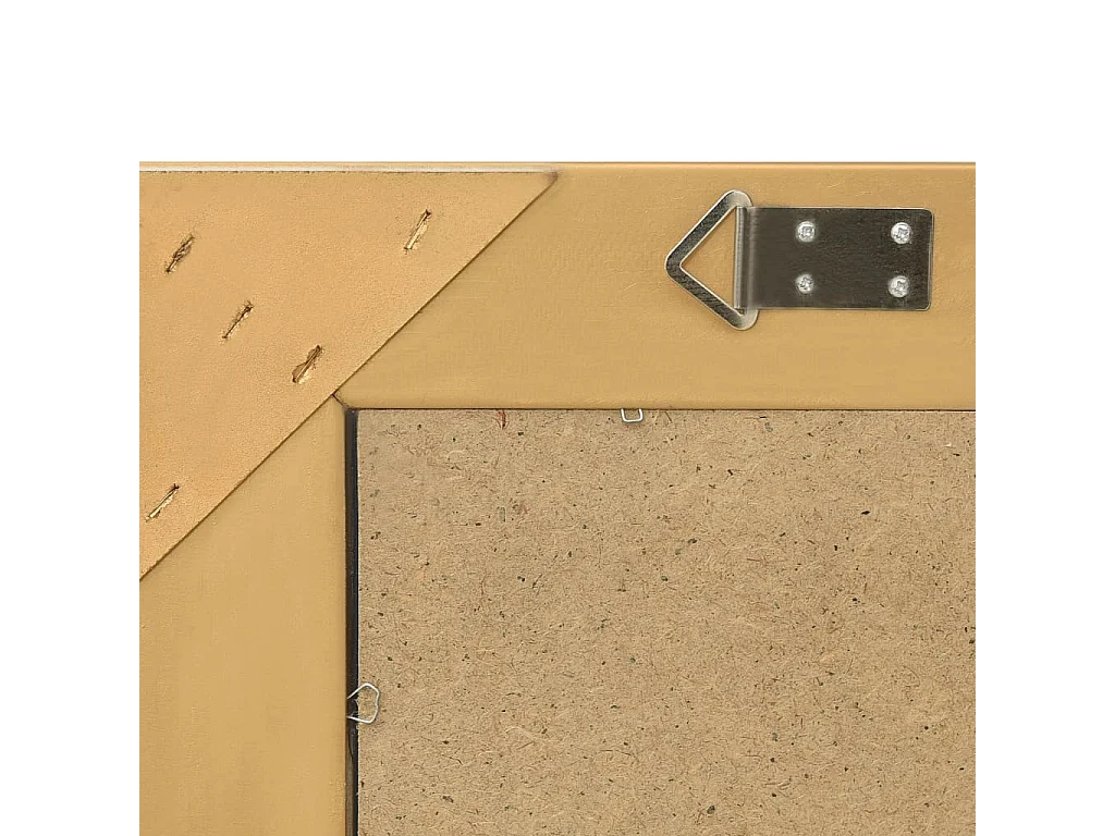 Specchio da Parete Stile Barocco 60x40 cm Oro