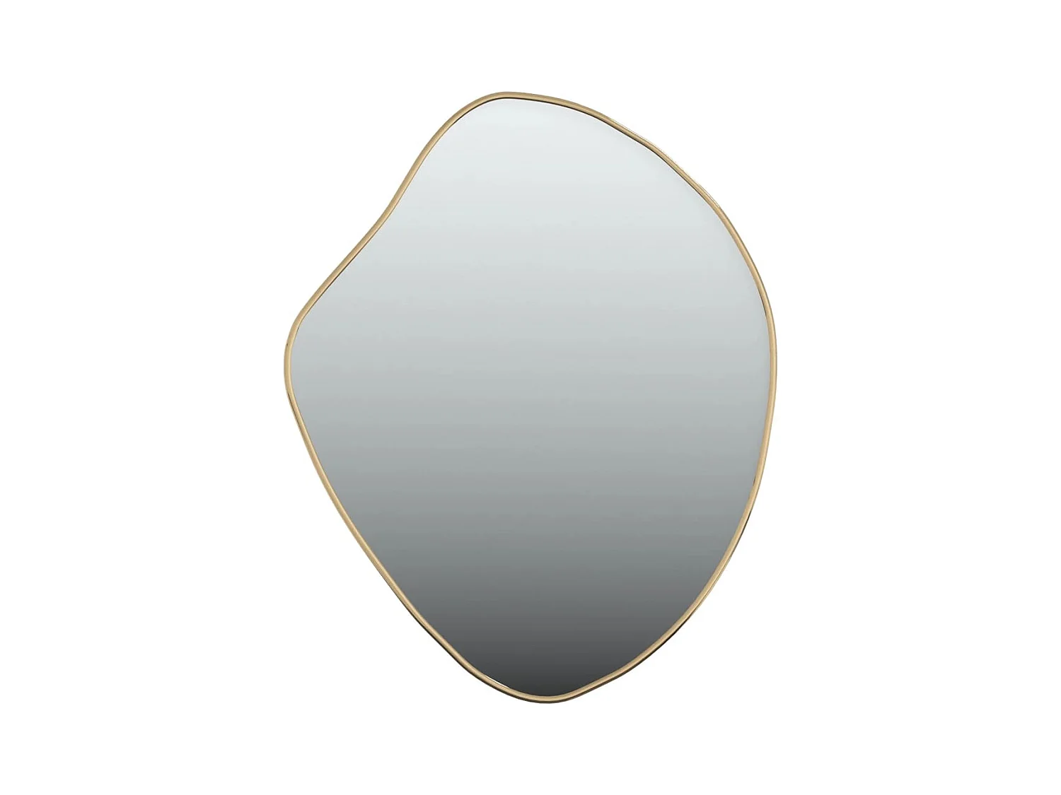 Miroir mural Doré 50x40 cm