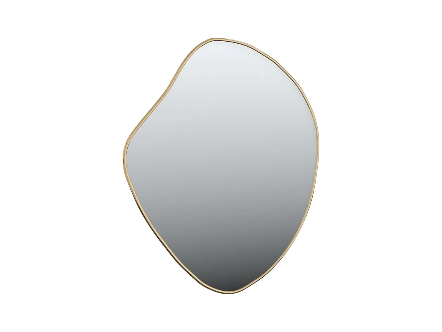 Miroir mural Doré 50x40 cm