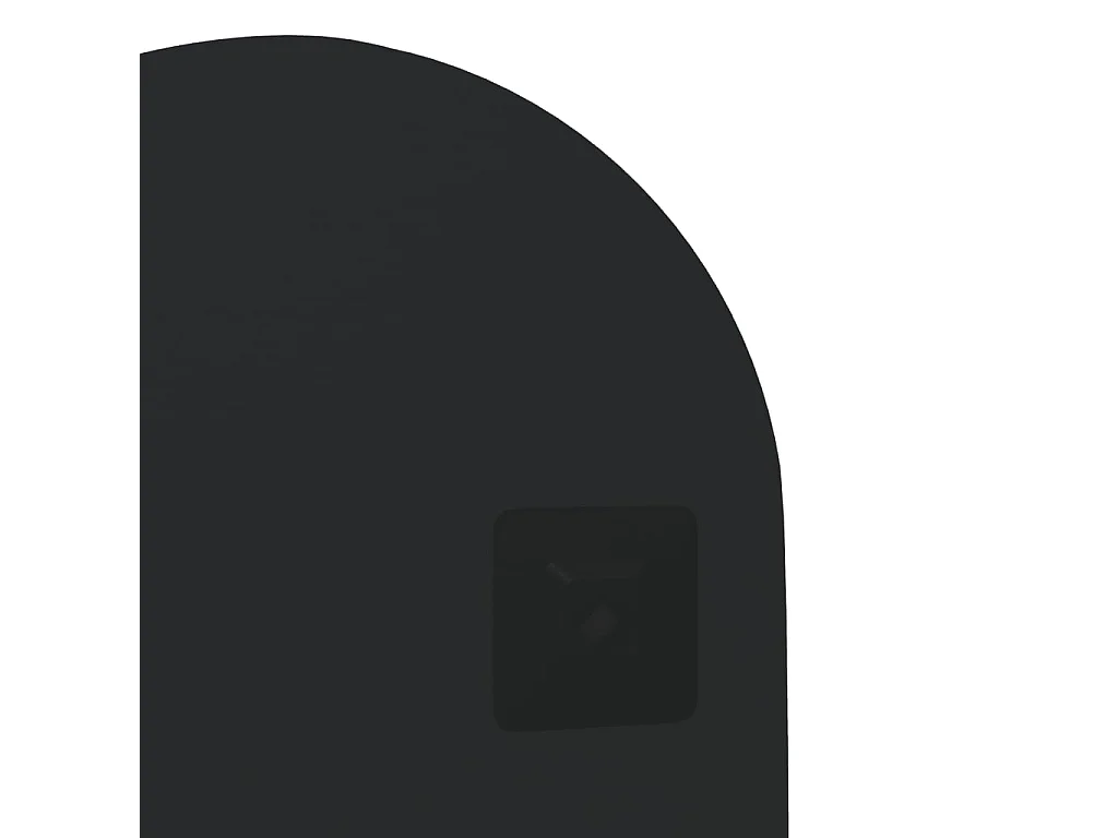 Specchio da Parete con Luci LED 40x90 cm Vetro Ovale