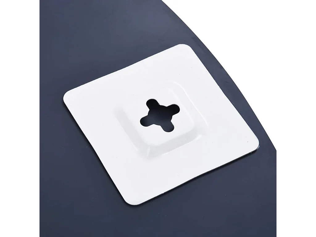 Specchio da Parete 50 cm in Vetro Temperato