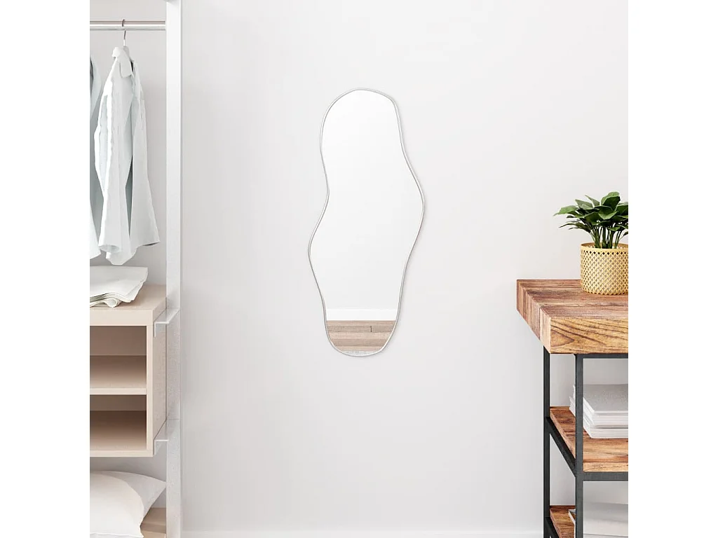 Miroir mural Argenté 70x30 cm