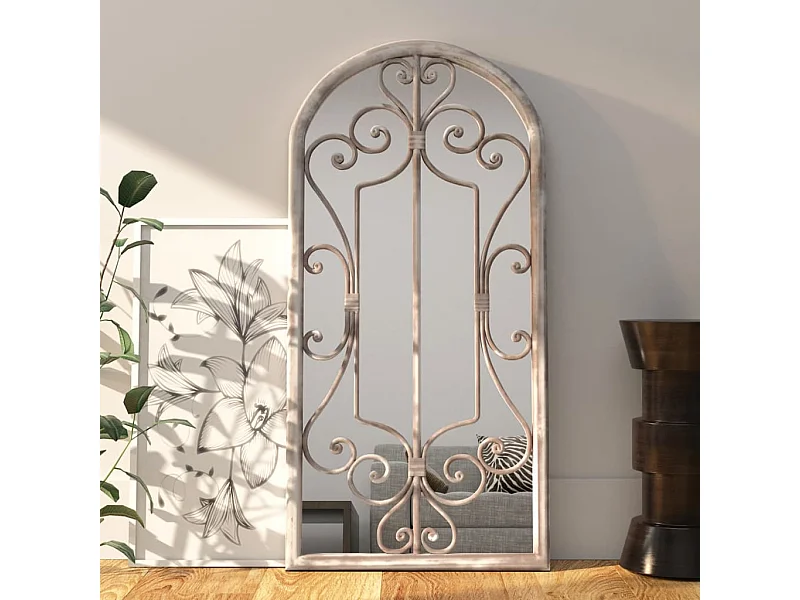 Miroir Sable 100x45 cm Fer pour utilisation à l'intérieur