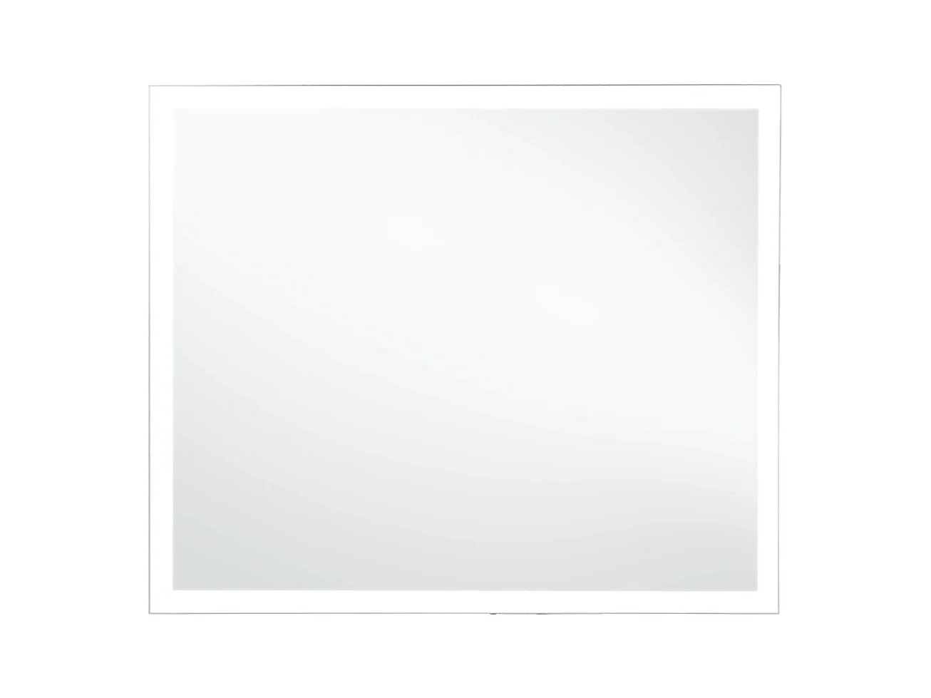 Espejo de pared de baño con LED 80x60 cm