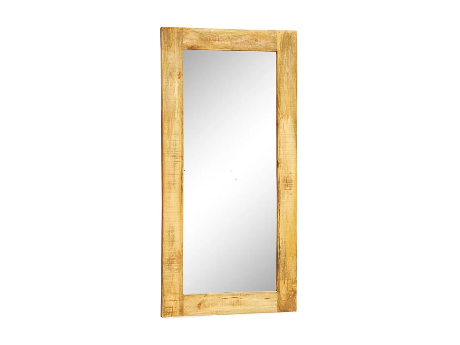 Miroir mural en bois massif Rectangulaire 120 x 60 cm
