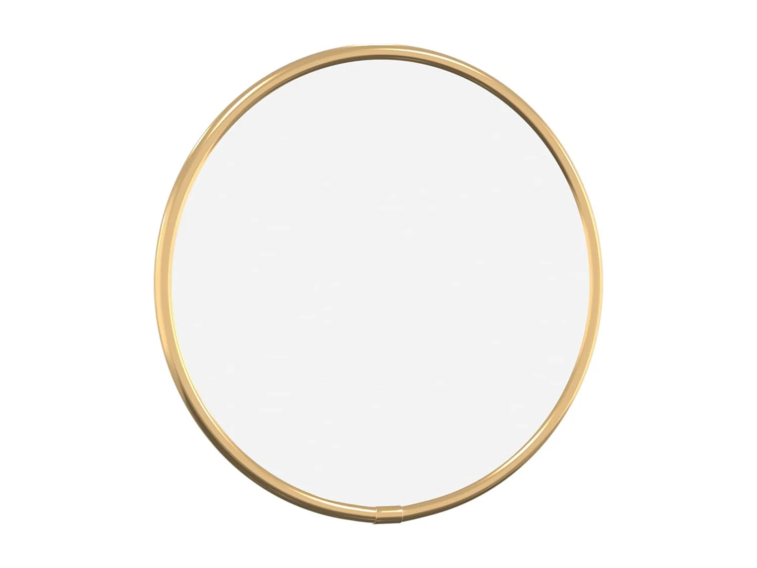 Specchio da Parete Dorato Ø 20 cm Rotondo