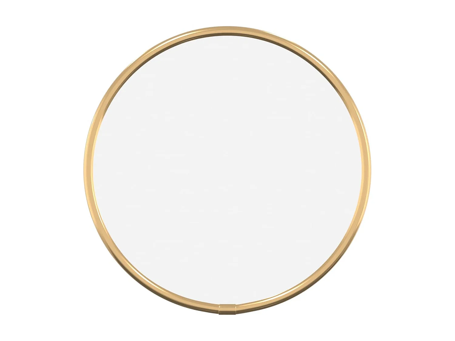 Specchio da Parete Dorato Ø 20 cm Rotondo